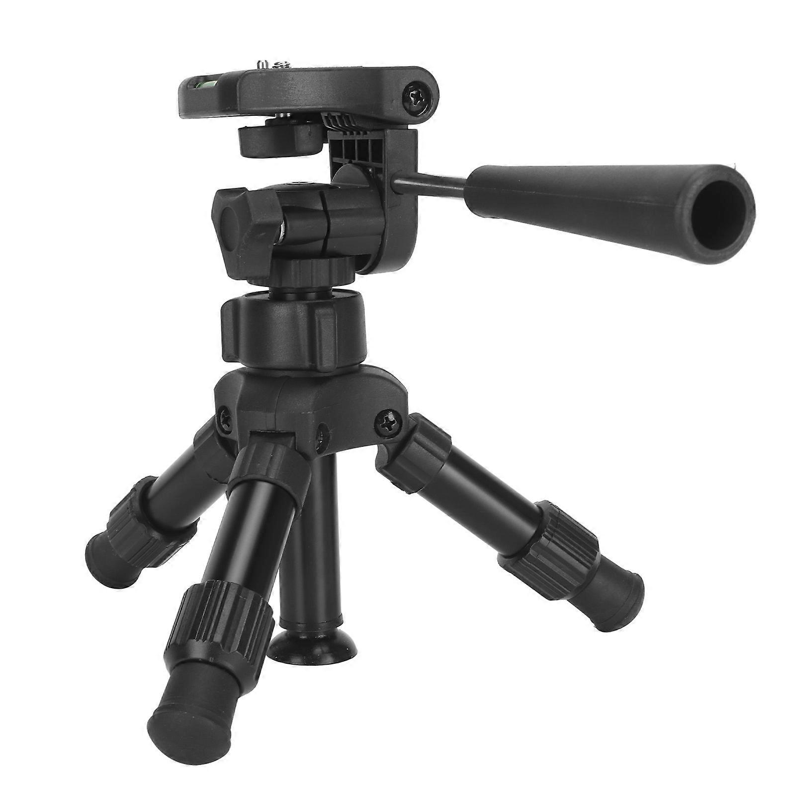 Mini Tripod Portable Lightweight 360 Degree Rotating Desktop Tripod with Quick Release Plate for Camera Phone