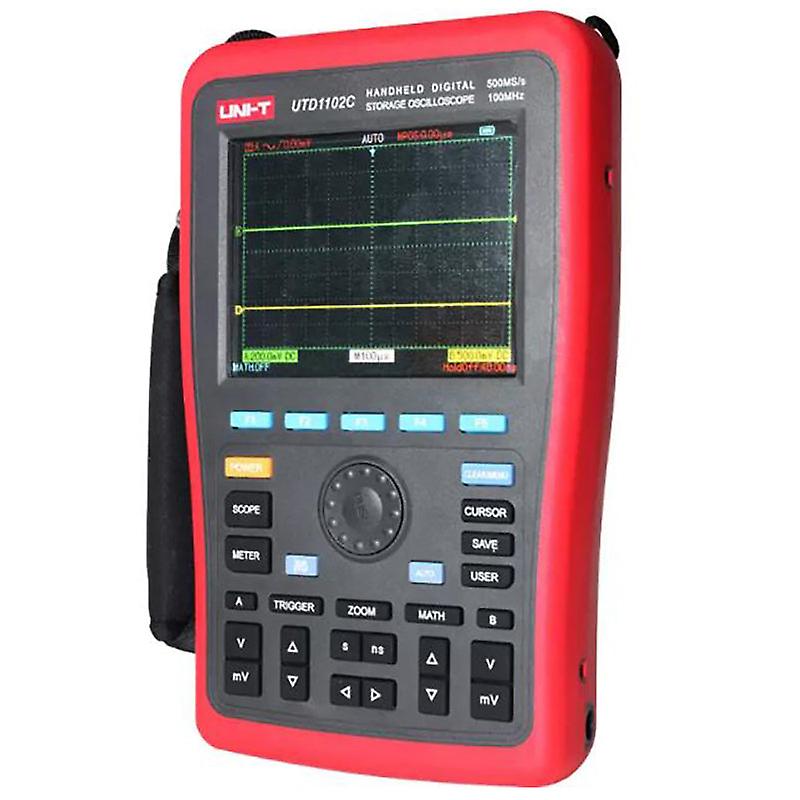 Uni-t Utd1102c Handheld Digital Storage Oscilloscope 2 Channels / 100mhz Bandwidth / 500ms / S Sample Rate