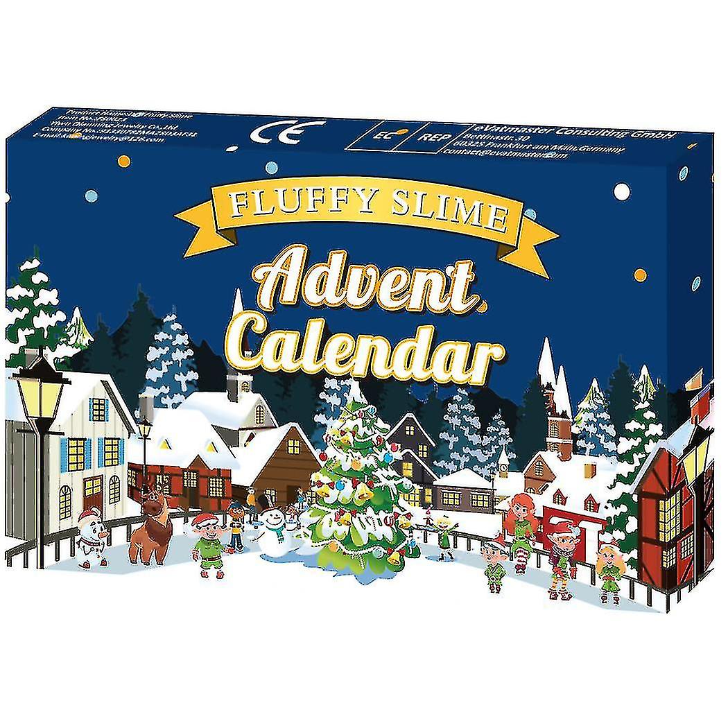2022 Advent Calendar, Tree Children's Bubble Gum 24 Numbers Countdown Blind Box