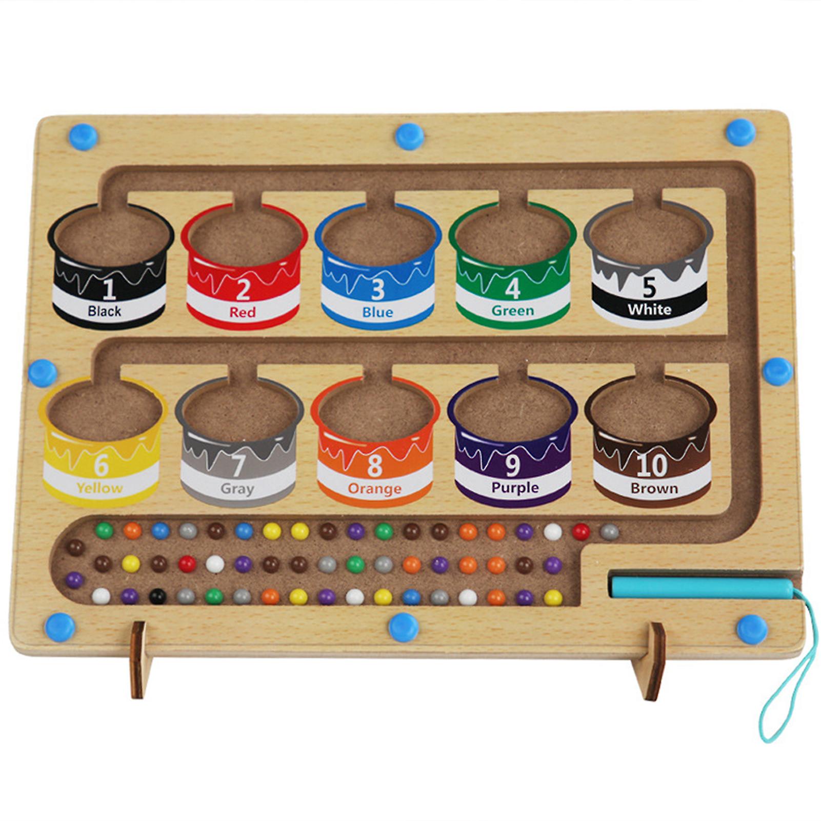 Creativity Beads Classification Toy Grasping Ability Training Classification Plaything for Boys/Girls