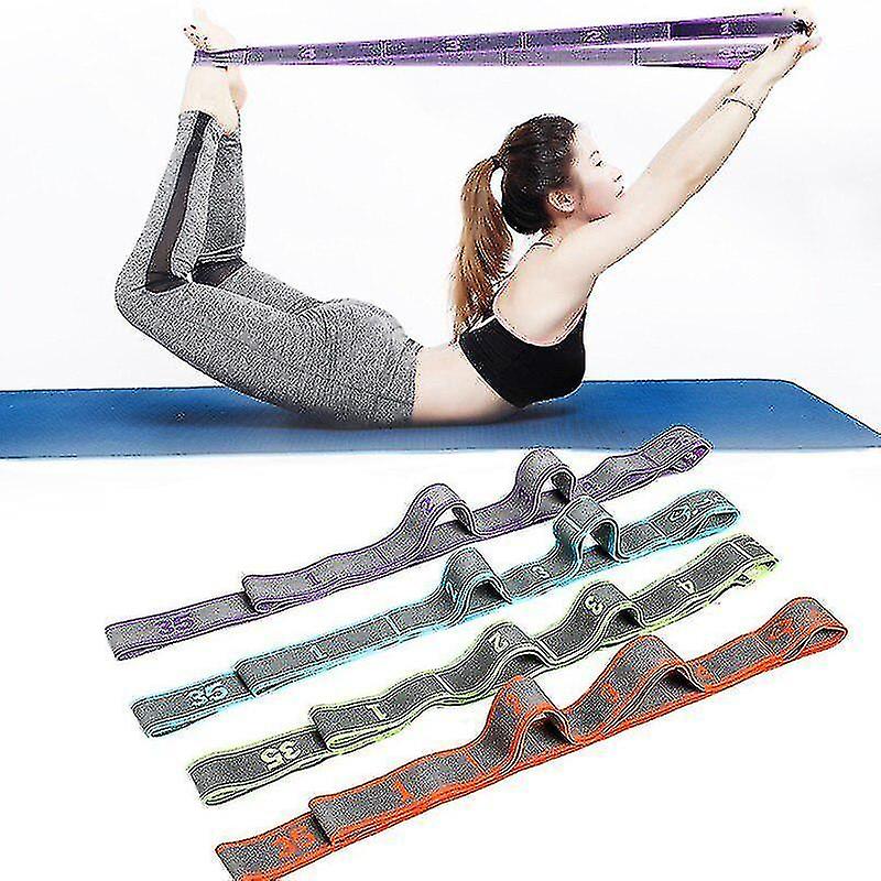 Exercise Bands Yoga Stretch Resistance Bands Fitness Elastic Blue