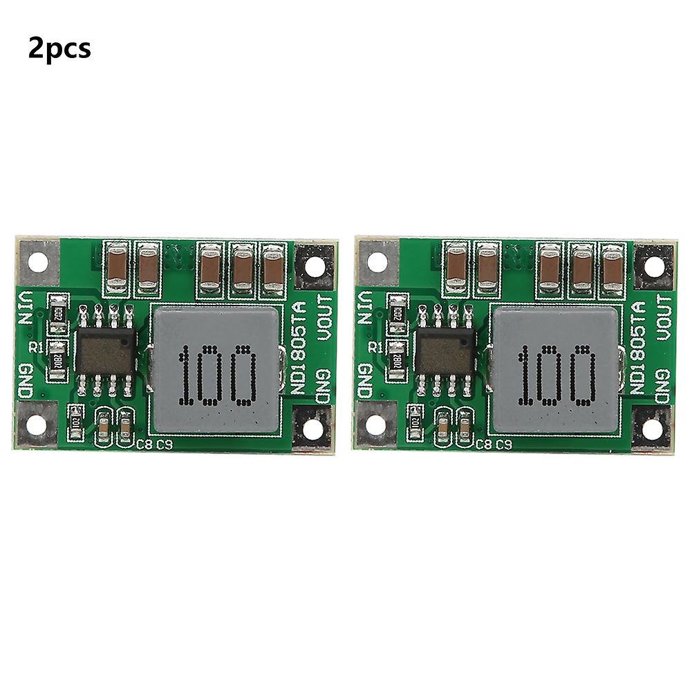 Modulo step-down da 2 pezzi da 5-18 V a 3/3,3 V 3,7 / 4,2 V 5 V 6 V Convertitore buck per motore ND1805TA (da 5-18 V a 3 V)