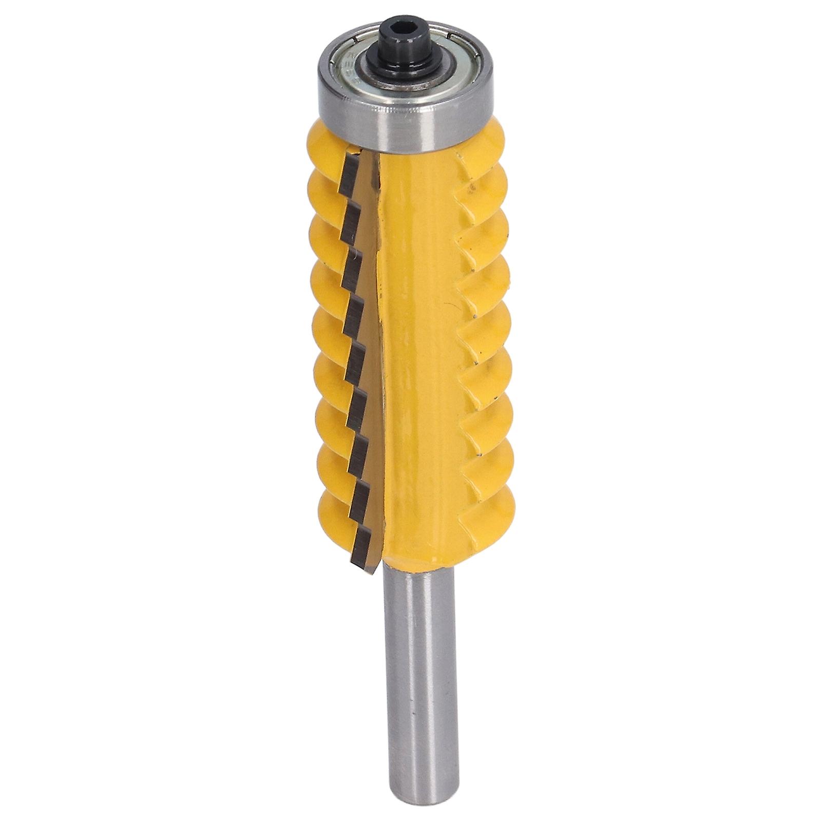 Router Bit 8mm Shank Multi Tooth Metal Grooving Cutter 25mm