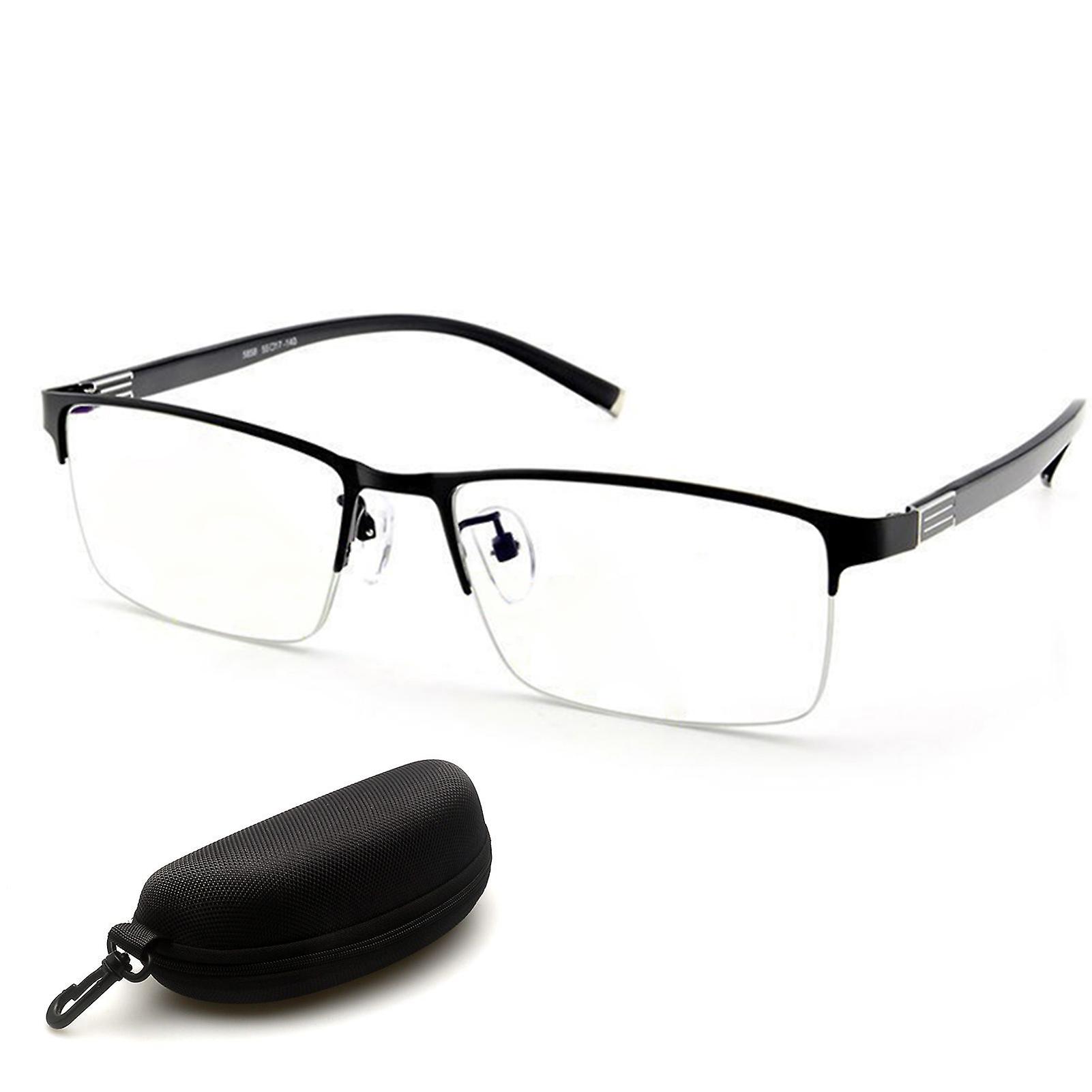 Father's Day Smart Progressive Glasses Computer Multifocal Blue Light Blocking Reader Glasses Frame