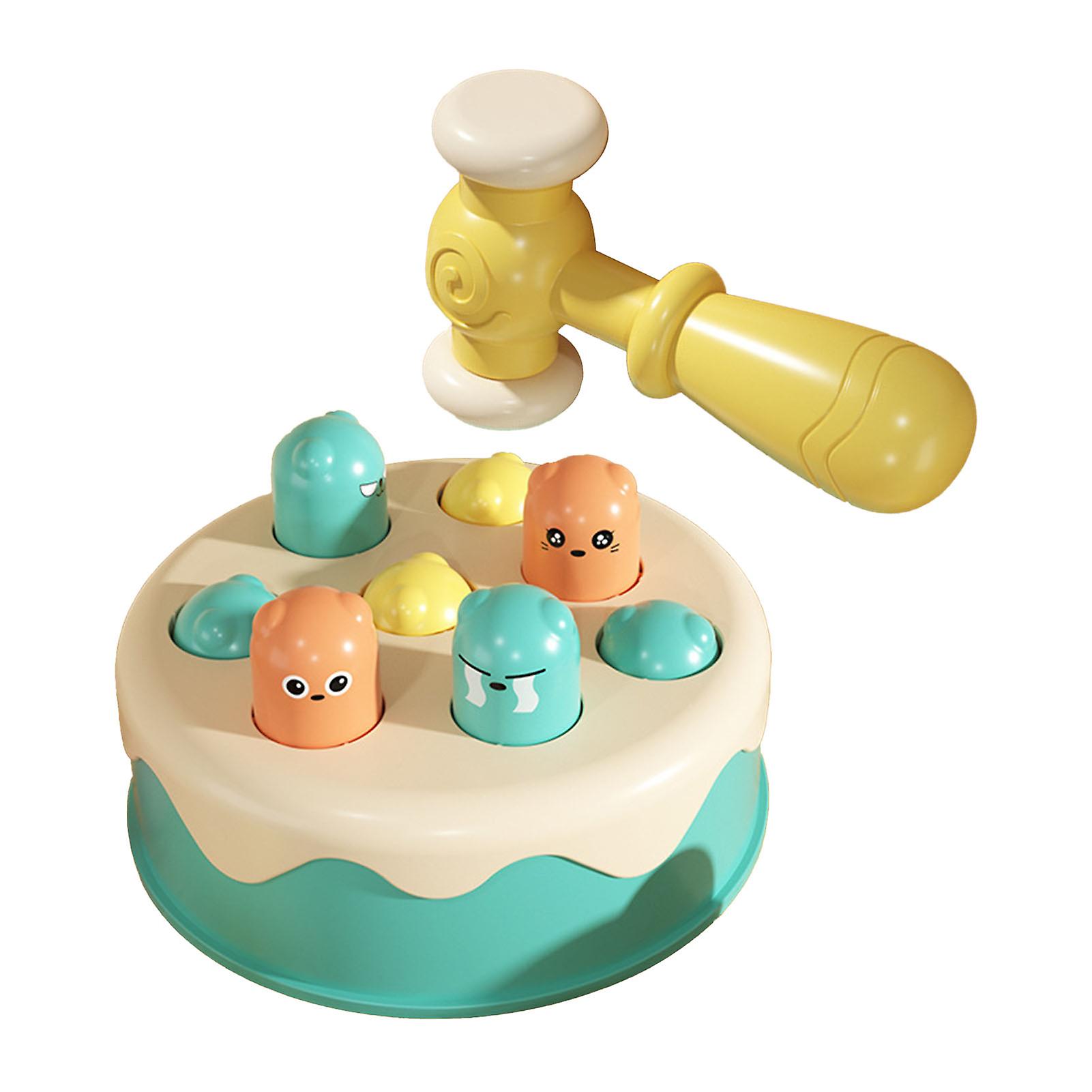 Beat A Mole Game Toy Mini Arcade Game Interactive Pounding Toys for Above 3 Year Old Toddler