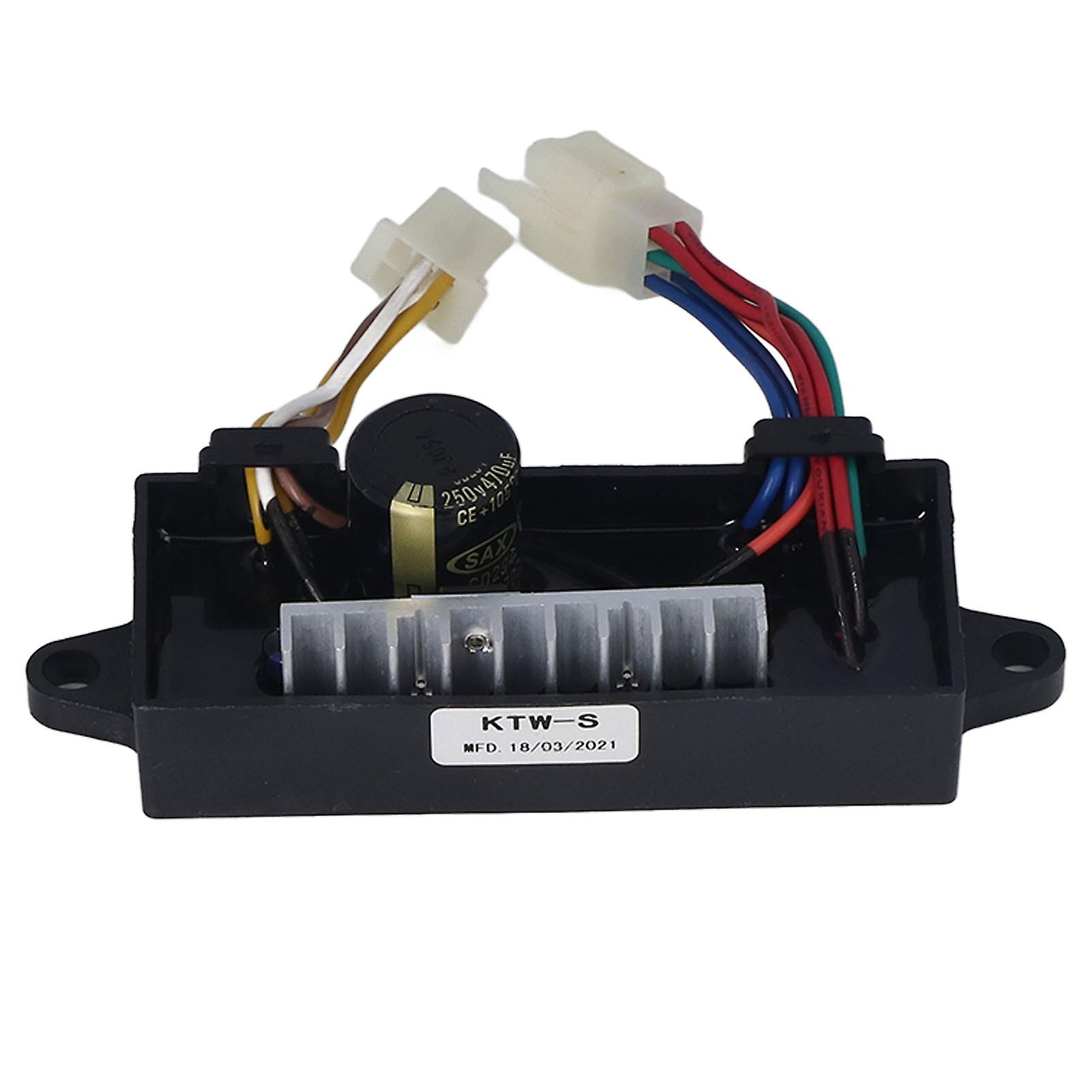 5-6.5KW Engine Voltage Regulator Module Plastic 121x50x23mm