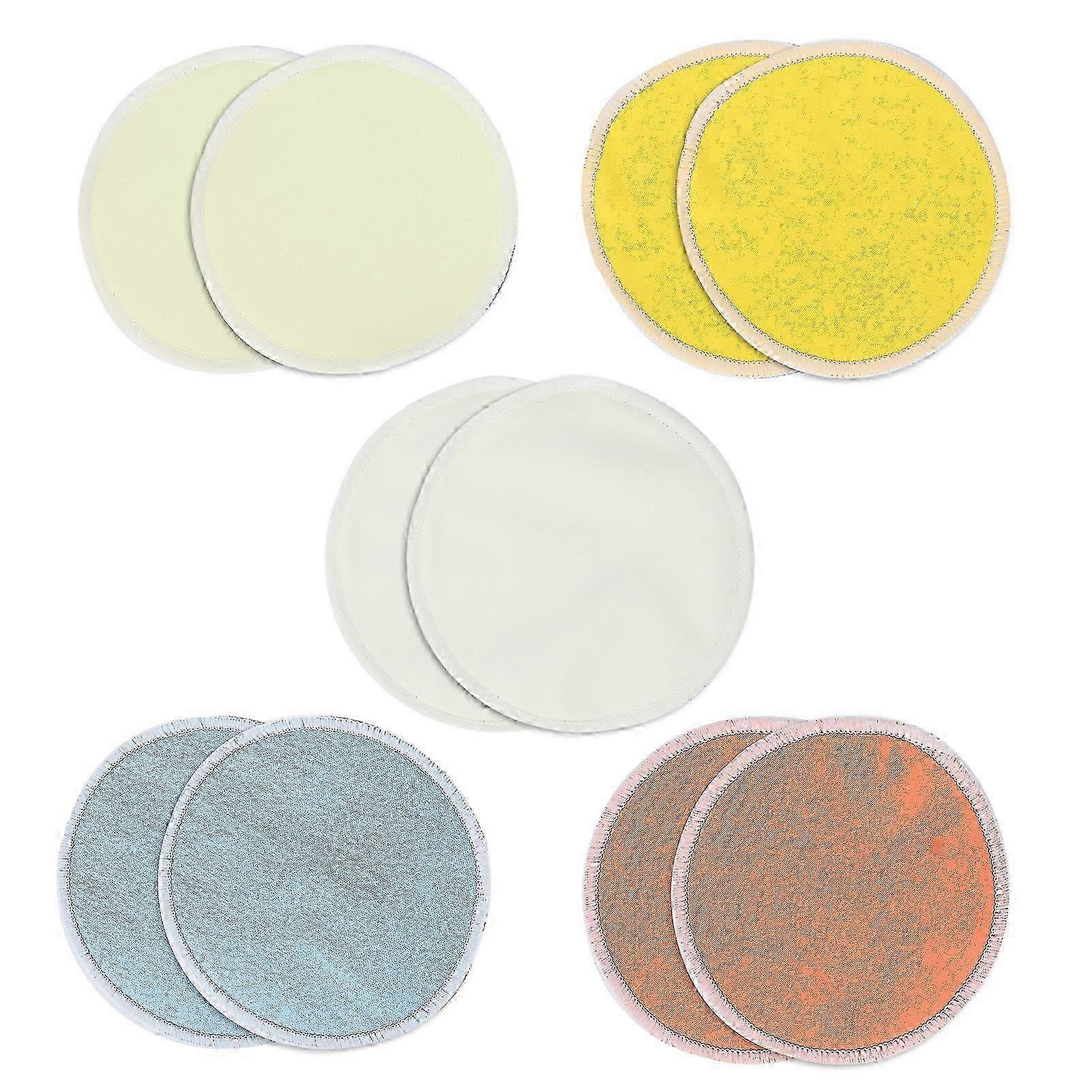 Breast Pads, Super Absorbent Nursing Pads with Waterproof Backing, Soft Comfort, Reusable Nursing Pads for Breastfeeding, Hypoallergenic Eco Pads,