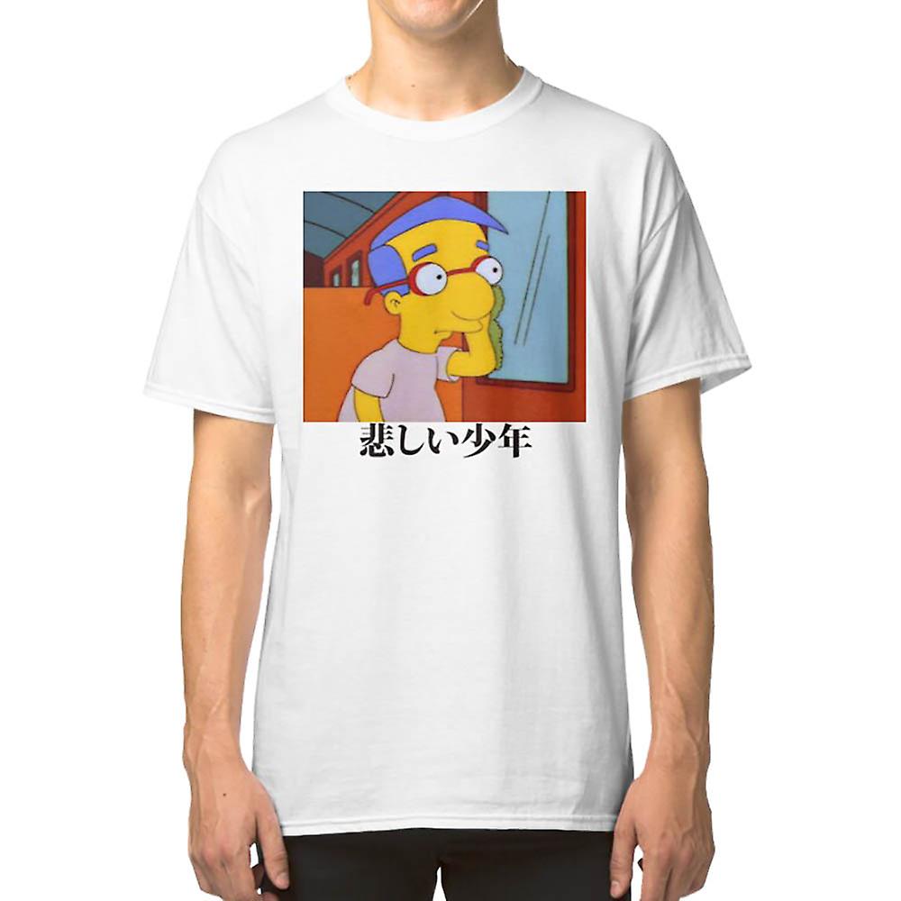 Sadboy milhouse on the bus T-shirt