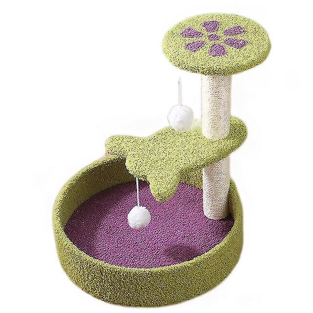 Cat Scratcher Climbing Tree Board Cat Scratching Post Furniture Sisal Scratcher Post Scratchers