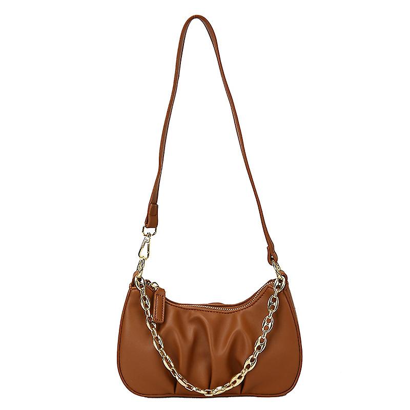 Pleated Shoulder Messenger  Underarm Bag