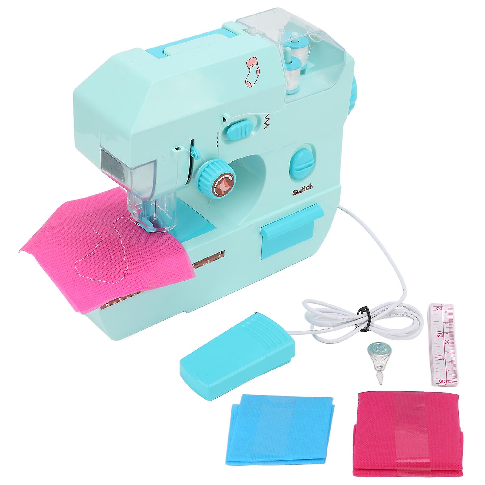 Portable Sewing Machine Mini Sewing Machinefor Beginners Kids with Pedal Switch for Beginners Kids 3 Years Old and Above