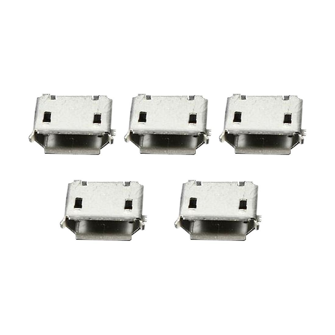 50pcs μικρο usb τύπου Β θηλυκό 5pin smt υποδοχή pcb πλακέτα