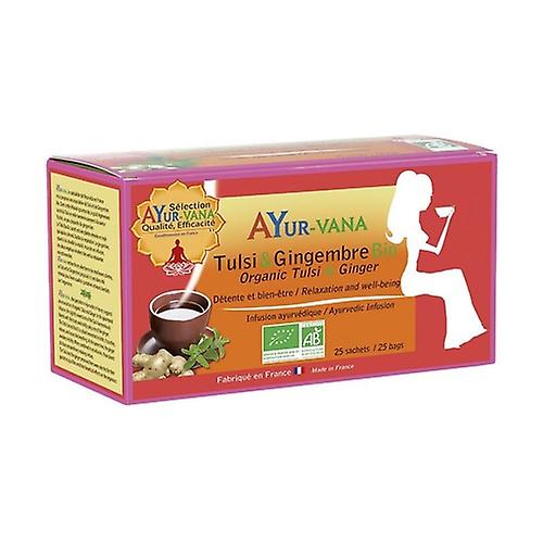 Organic Tulsi & Ginger Infusion 25 infusion bags