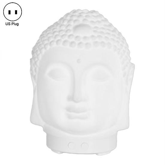 Aromatherapy Humidifier Buddha Head Design Night Lamp 100ML Essential Oil Diffuser Mist Maker for Home