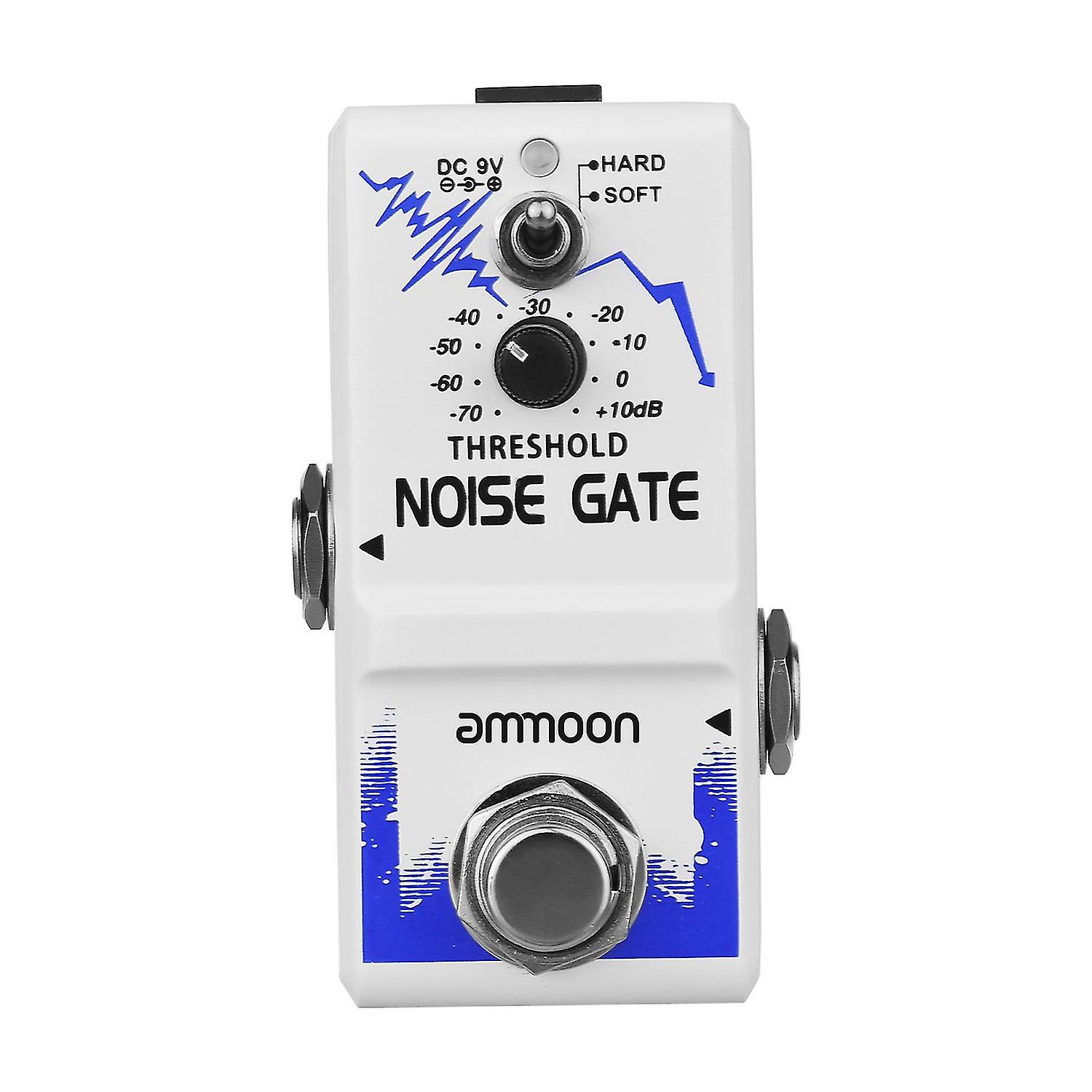 Ammoon Single Noise Gate Guitar Effect Pedal True Bypass Zinc Alloy Shell