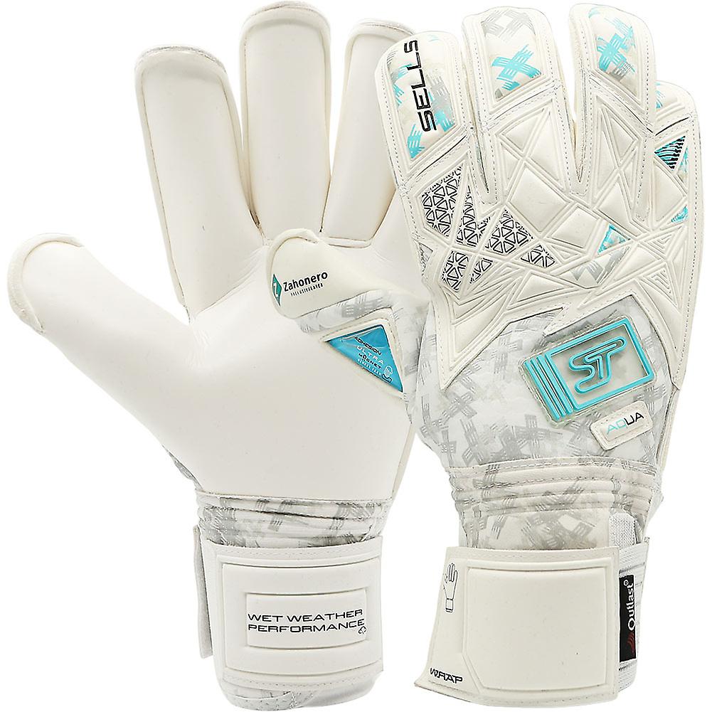 SELLS Wrap Aqua Pure Goalkeeper Gloves Size