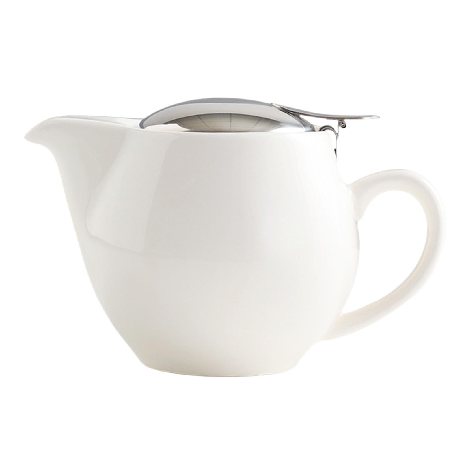 Ceramic Teapot Reusable Multiuse Tea Brewing Pot for Hotel Tea House Camping