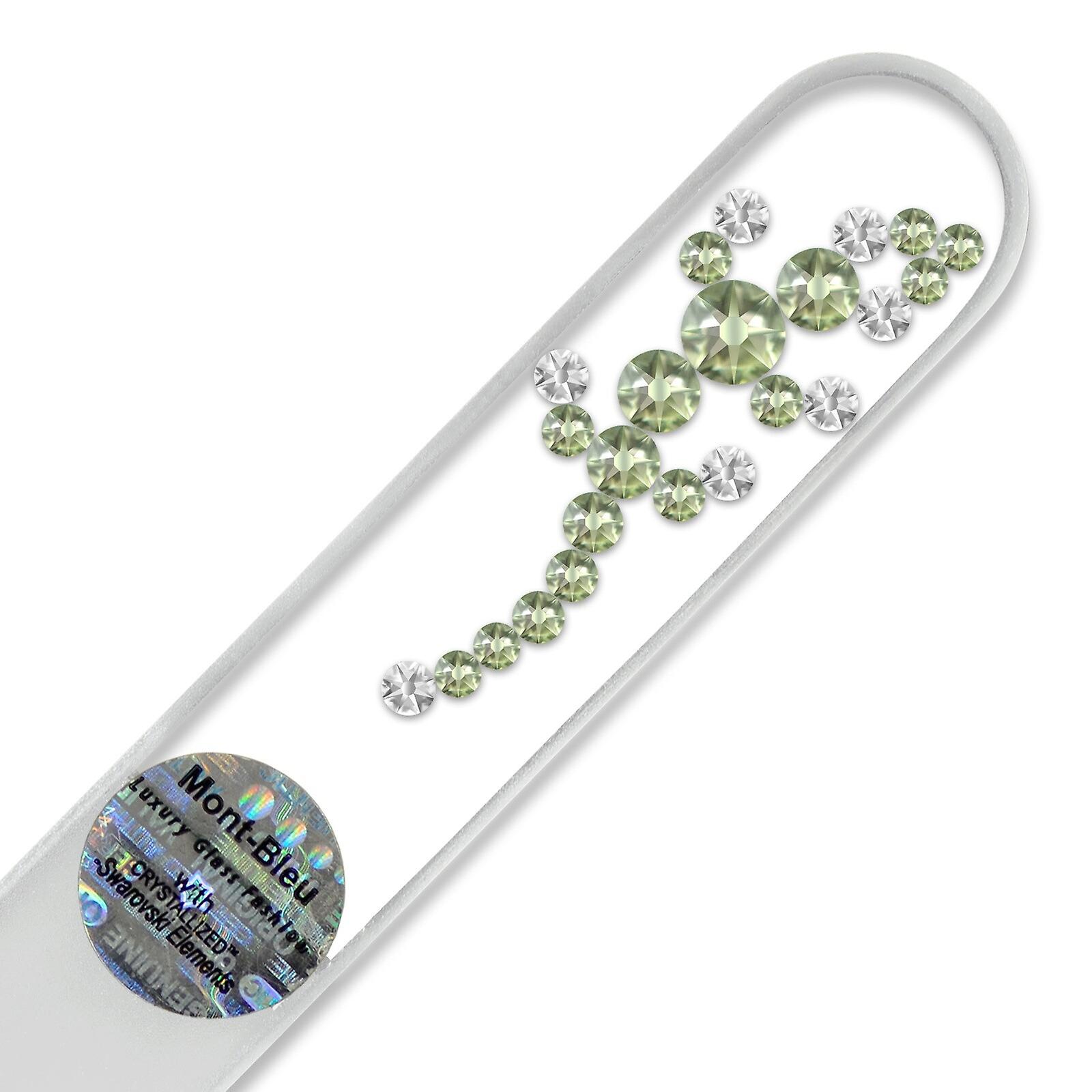 モンブルーカメレオンクリスタルネイルファイルLE-7 - ブラックダイヤモンド - クリスタル