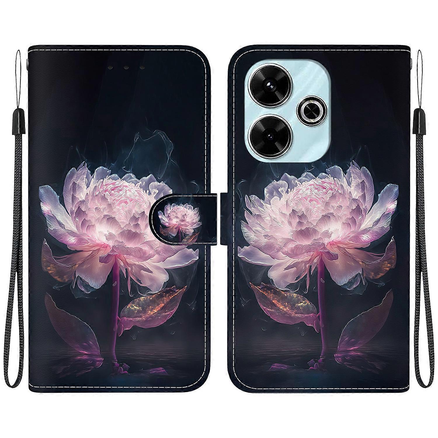 Colored PU Case For Xiaomi Poco M6 4G