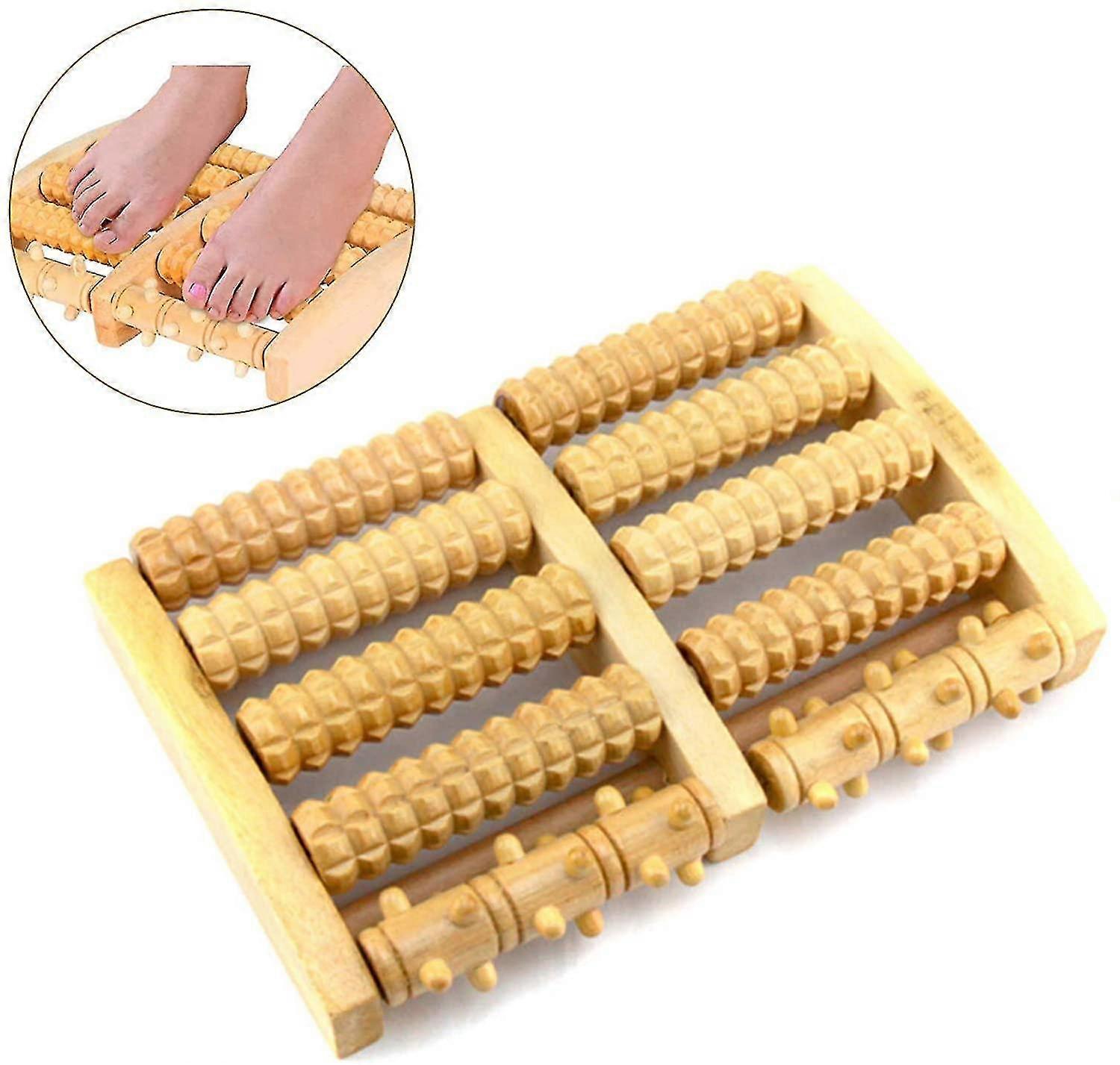 Foot Massage Roller Wooden Foot Massage Roller Massage Fitness