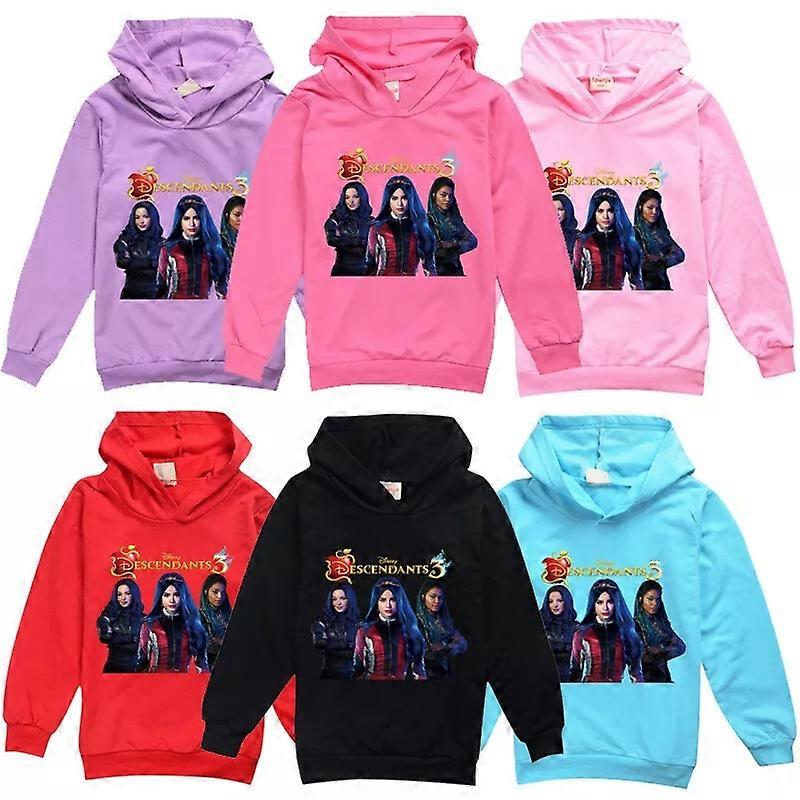 Nya Pojkar Flickor Ättlingar 3 Hoodie Barn Casual Huvtröja Toppar Gåva