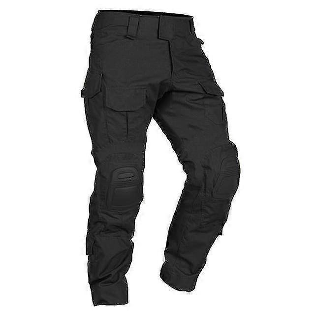 Hommes Pantalon de combat avec genouillères Armée Militaire