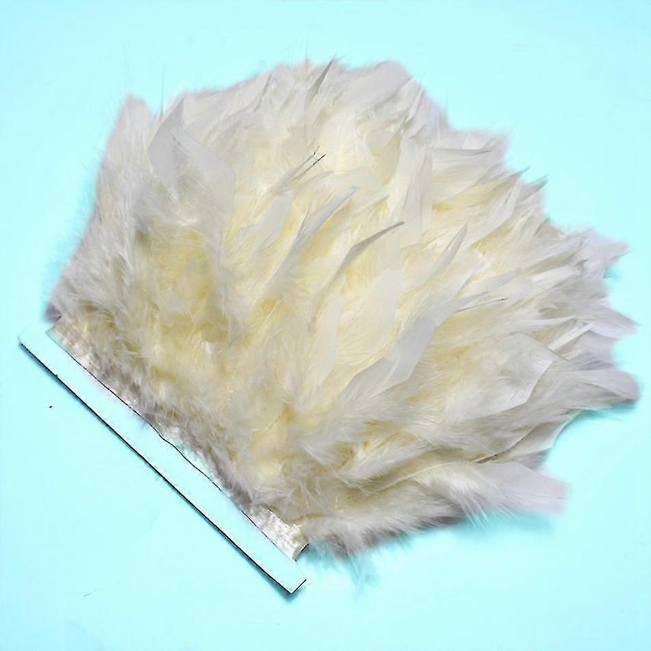 1 μέτρα Φυσική Τουρκία Φτερά Trim Diy Γάμος Marabou Φτερό Κορδέλα Χειροτεχνία Ράψιμο Ρούχα Πάρτι Plume Χειροποίητη Διακόσμηση Σπιτιού