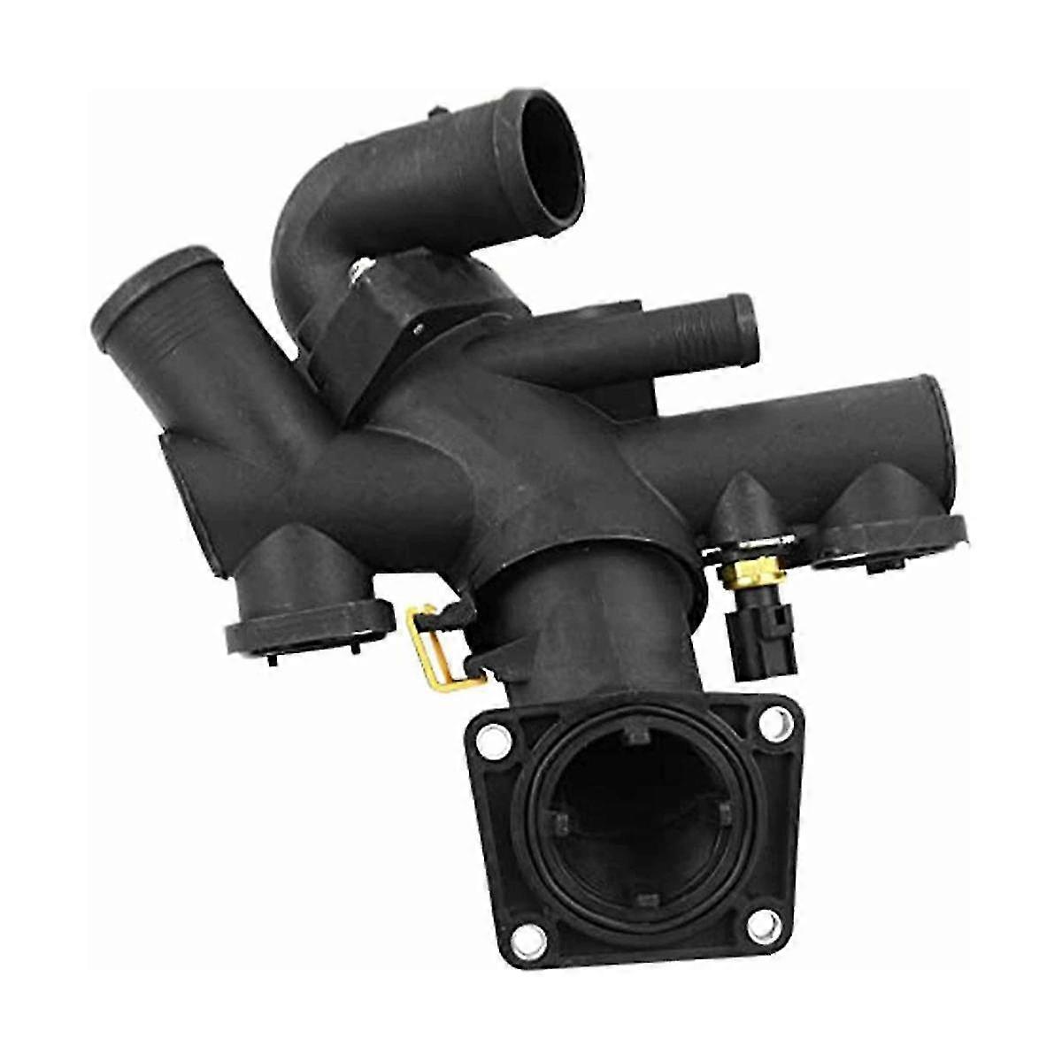 MITZONE Engine Coolant Thermostat Kit Compatible with 2003-2010 Jaguar XK8 XJ8 XJR Vanden Plas S-Type XKR XK XF 4.2L V8 Replace AJ810214