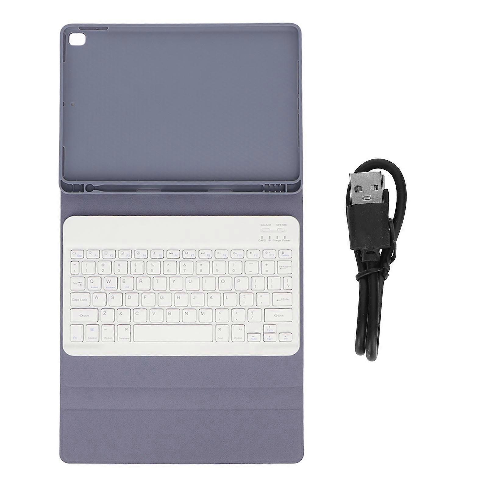 Wireless Keyboard and Case Set Magnetic Removable BT Keyboard with Pencil Holder for IOS Air 3 Pro 10.5 Inch 10.2 Inch