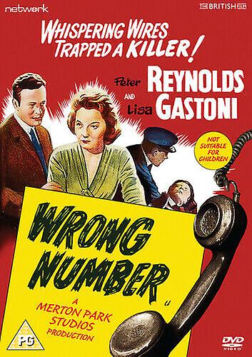 Wrong Number DVD (2016) Peter Reynolds Sewell (DIR) cert PG - Region 2