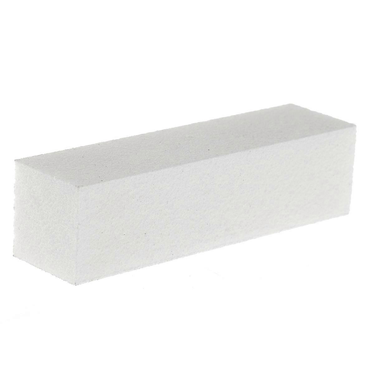 10pcs Nail Buffer Buffing Sanding Buffers Blocks Files Manicure Pedicure Care Tools (White)
