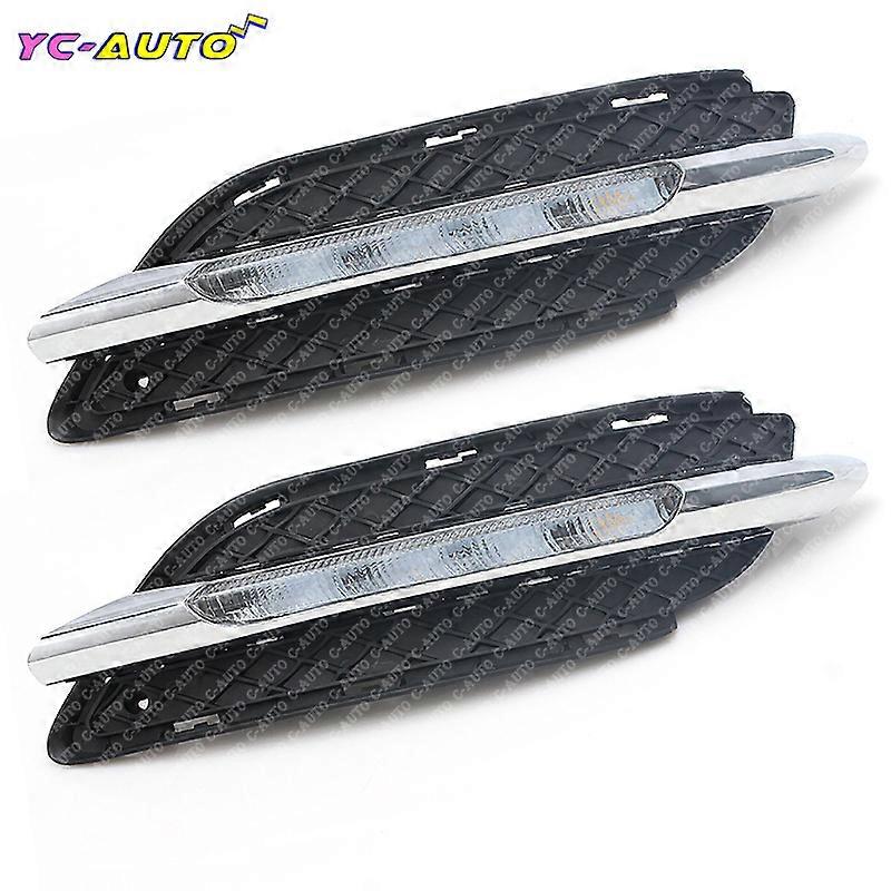 Car For Mercedes Benz W246 B class B180 B200 2011-2014 LED DRL Daytime Running light With Yellow Turn Signal Function