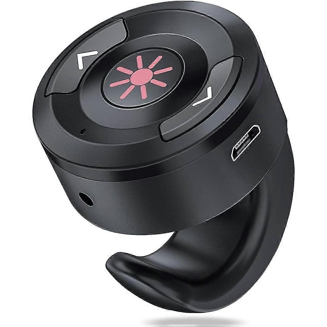 2.4ghz Rechargeable Wireless Presenter Finger Ring With Red Light Usb Presentation Clicker For Pc P