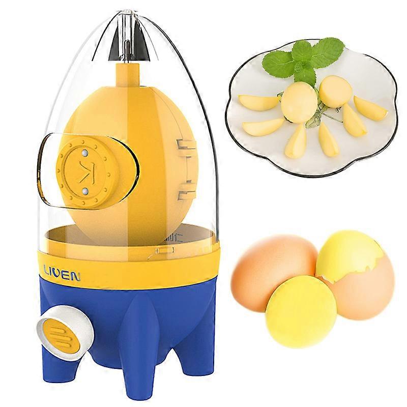 Portable Egg Spinner Scrambler in Shell for Boiled Golden Eggs