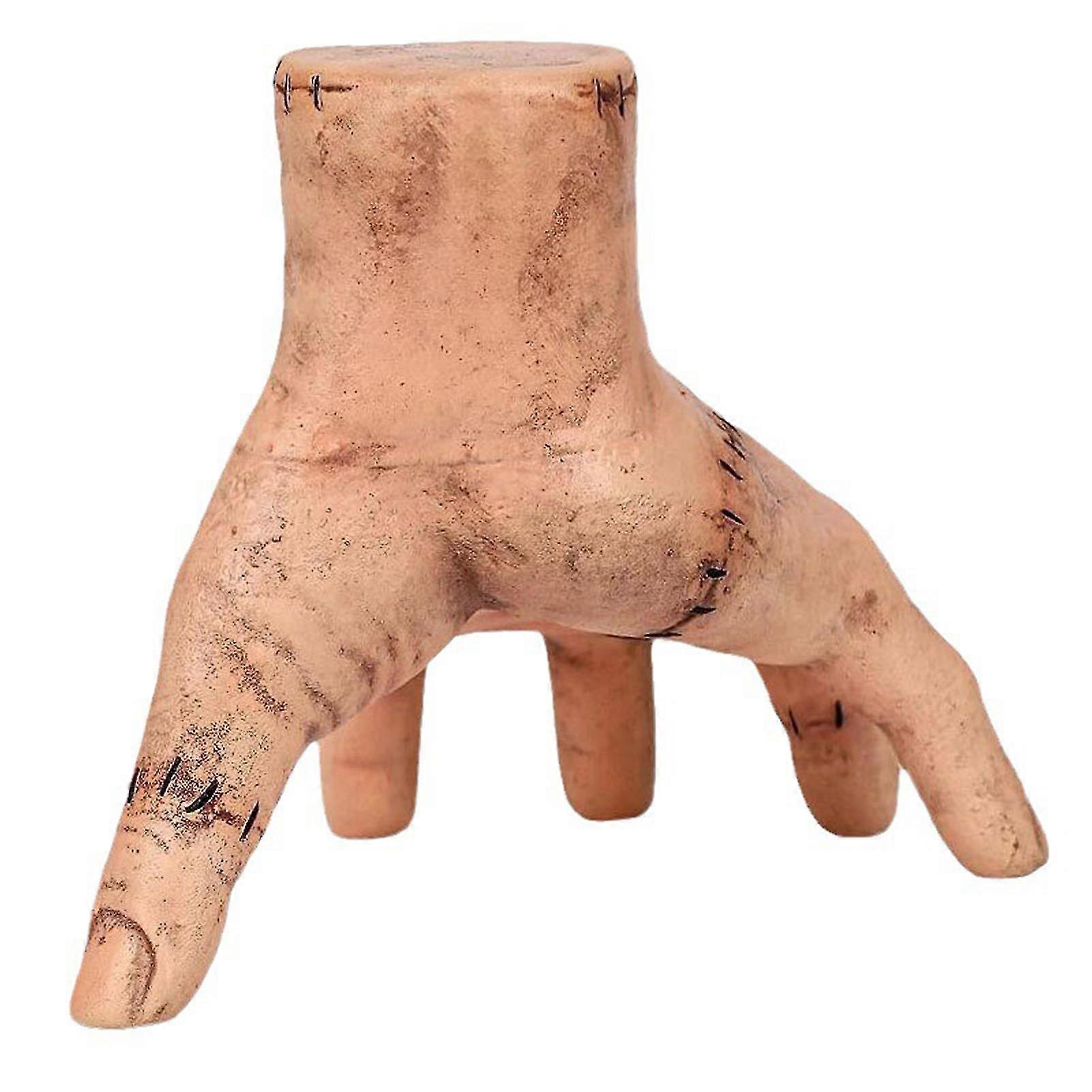 Exquisite Realistic Latex Hand with Pendant Soft and Comfortable to Touch Ornaments  for Home Office Classroom Decor