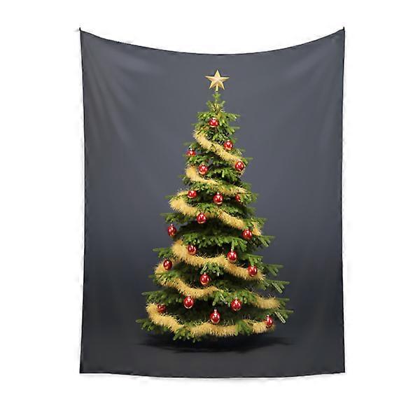 Christmas Theme Tapestry Christmas Tree Decorative Wall Hanging