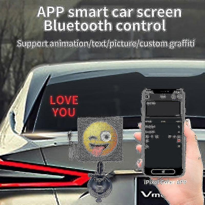 Led Display On Car Ow Mobile Ph App Led Screen Panel Car Mobile Screen(,)