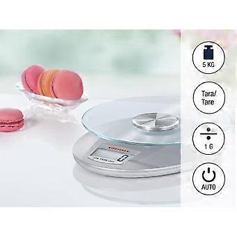 Soehnle Digitale Küchenwaage Roma 5 kg Silber
