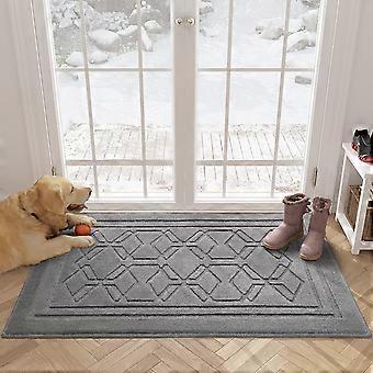thumbnail interactive-video image 1 of Uimoso 8x10 Ft Vintage Medallion Area Rug - Washable Indoor Carpet, Brown Red, Non-Slip TPR Backing 1 of 4