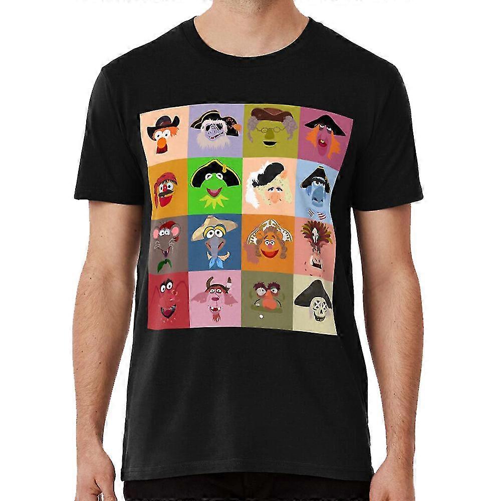 Wyspa skarbów t-shirt ze wzorem Treasure Island Pirates Sam the Eagle Rowlf