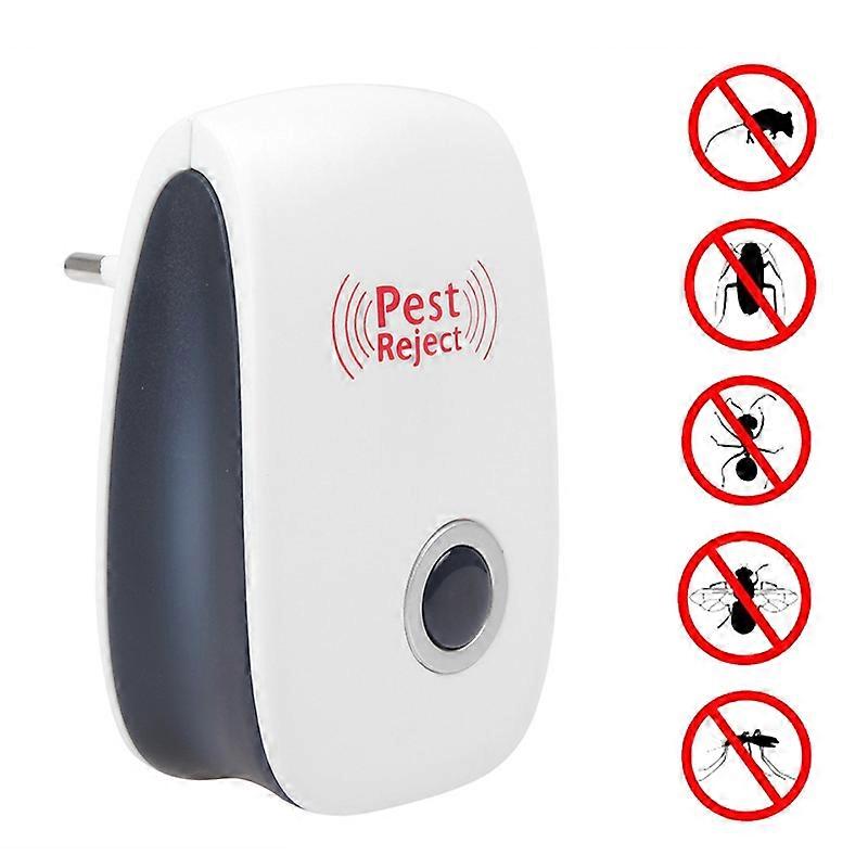 Electronic Pest Reject Control Ultrasonic Repeller Home Bug Rat Spider Roaches