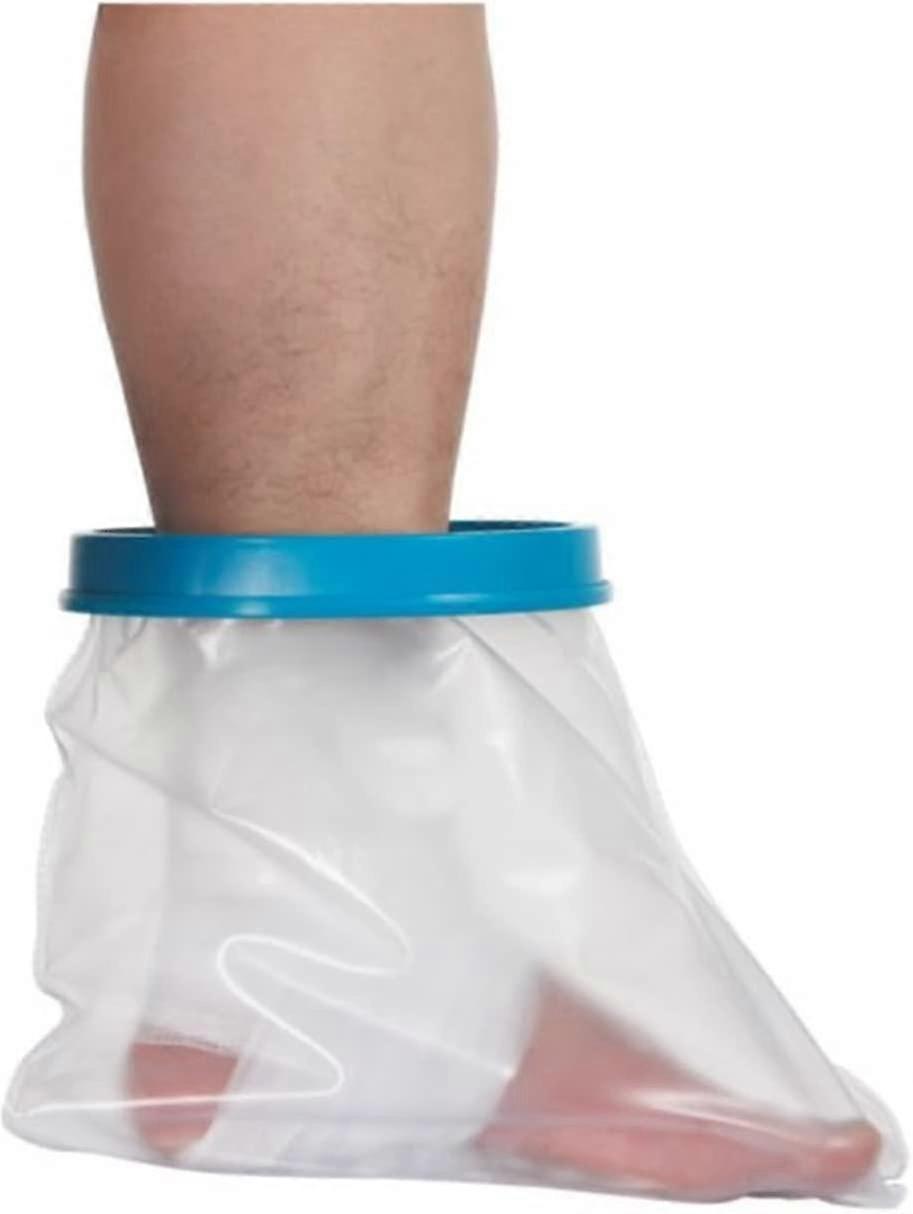 Adult Foot Cast Covers For Shower, Waterproof Shower Bandage And Cast Protector