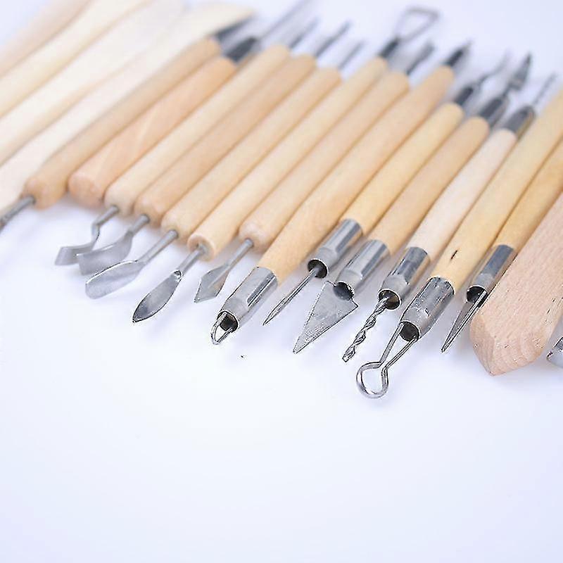 30 Pieces Of Clay Tools, Multifunctional Dotted Scissors With Tote Bag, Diy