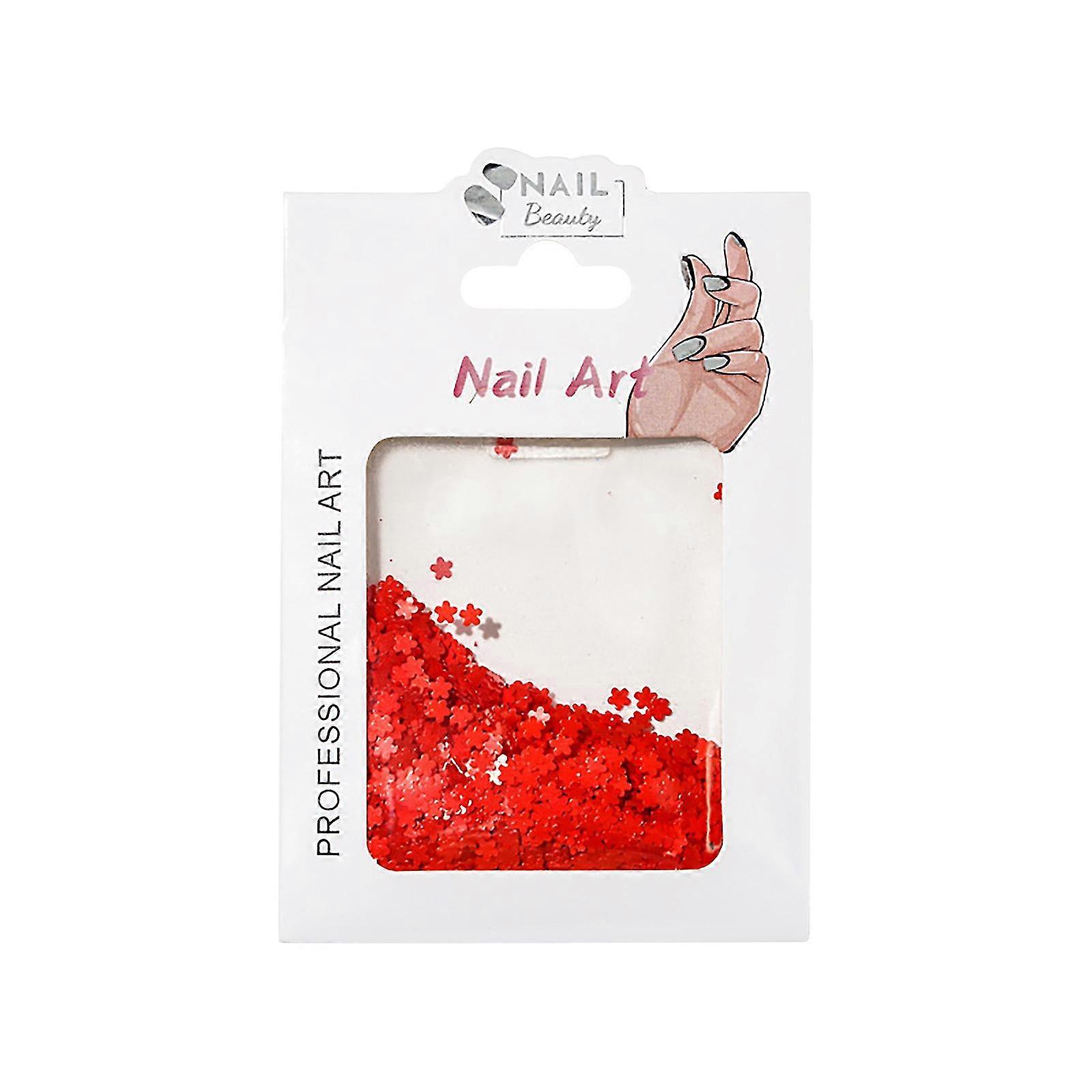 Nail Sequins Autumn Stars Maple Leaf Lip Patch Trend Nail Sequin Bag
