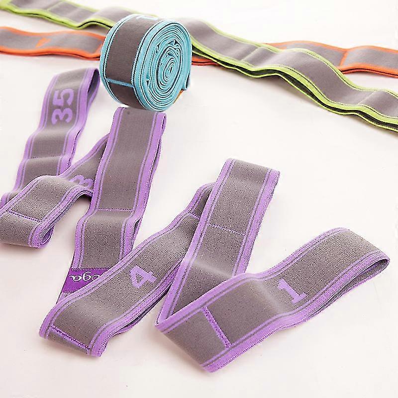 Yoga Strap, Stretching Strap With Loops For Flexibility,purple(1 Pcs, Purple)