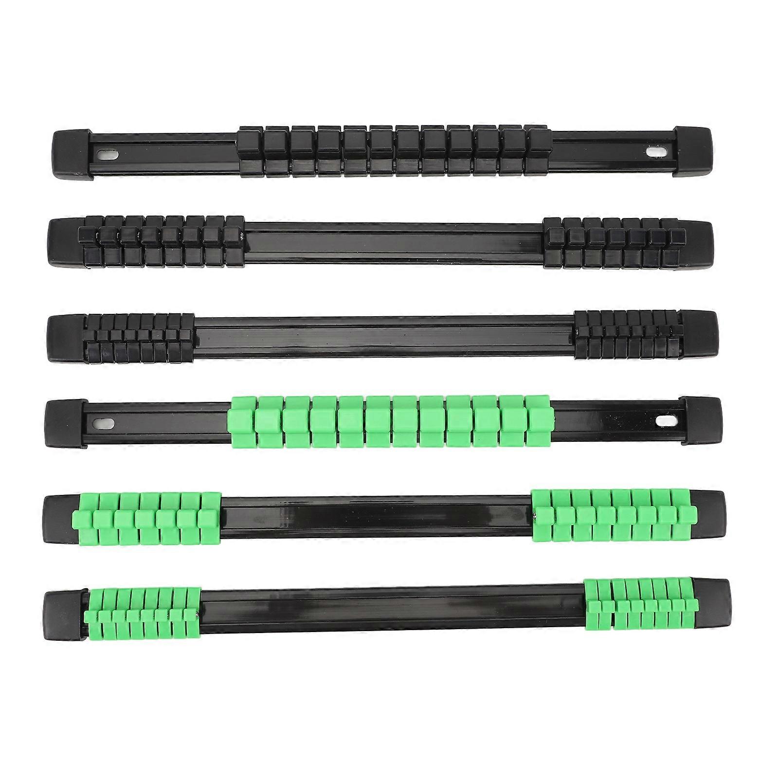 6Pcs Socket Holder Organizer 1/4in 3/8in 1/2in Clips Removable Socket Clip Rail Holder for Shallow and Deep Sockets