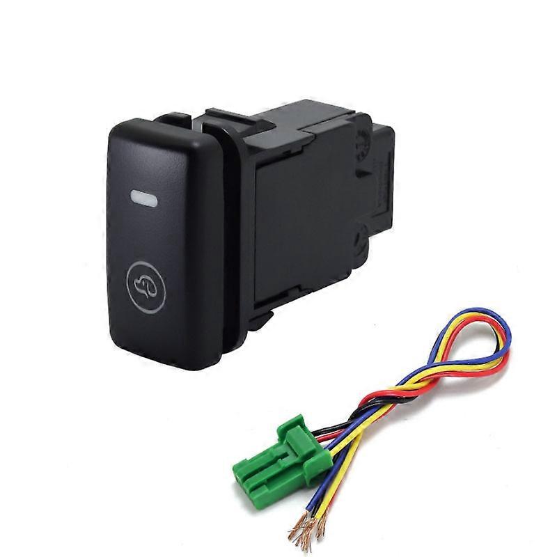 1PC fan Heating Rearview fan Electronic dog After Fog Light Rearview mirror folding Switch Button For Toyota REIZ 06-09