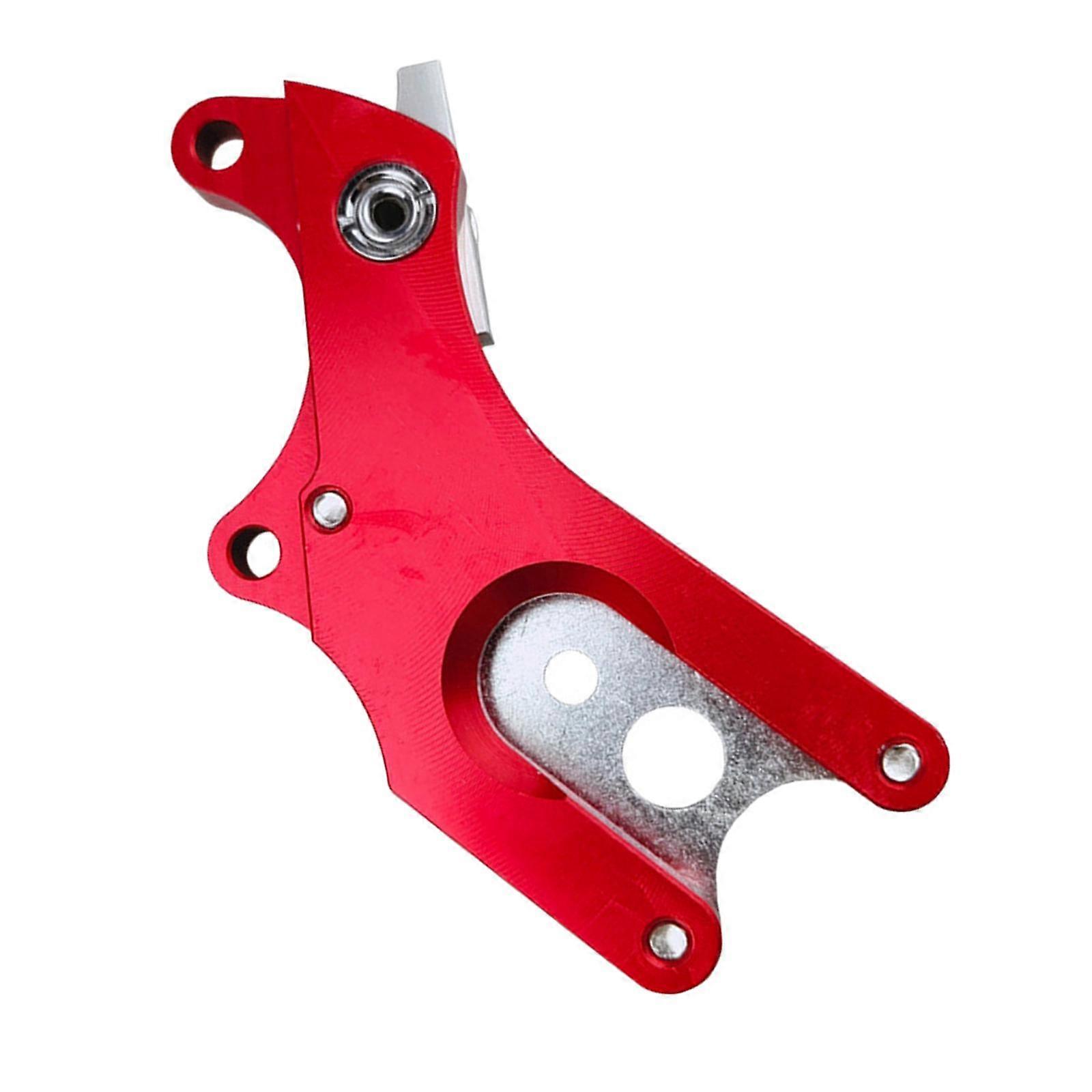 Bike Disc Brake Adapter Bicycle Conversion Bracket Frame Holder Clamp Red