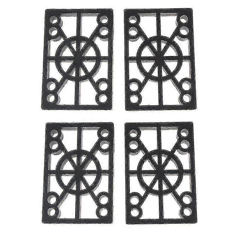 4 Pcs Skateboard Riser Pads Longboard Rise Pads,skateboard Shock Pads