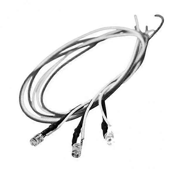 2xLED Light Cool Lighting Wire Cable for Train Railroad Diorama Architecture